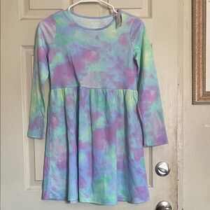 Children’s Place long sleeve NWT Pastel Tie-Dye thermal  texture-10/12 girls